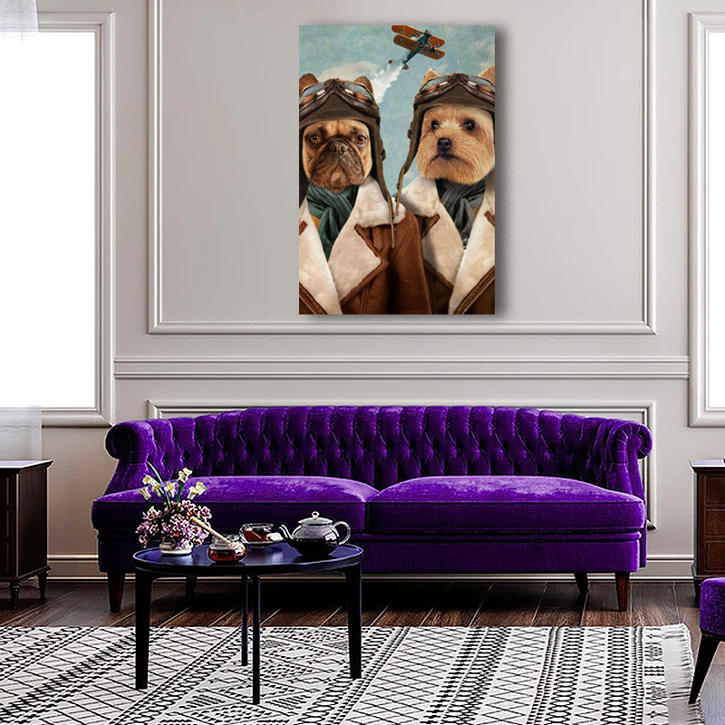 Skyward Squad - Custom Pet Portrait